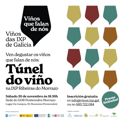 Aberta a inscrición para as catas do Túnel do Viño na IXP Ribeiras do Morrazo
